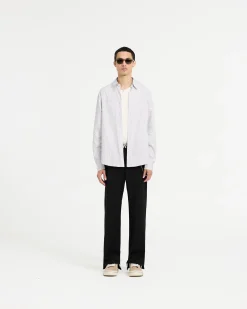 Represent Long Sleeve Pinstripe Shirt -><noscript><img width=