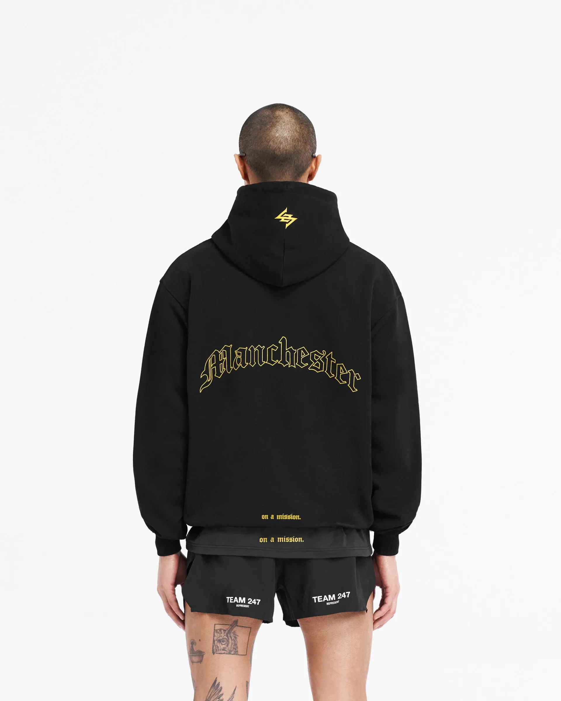 Represent 247 Manchester Marathon Oversized Hoodie -> Hoodies