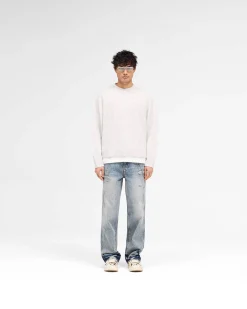 Represent Marled Knit Jumper - Ice Grey Marl><noscript><img width=