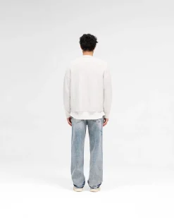 Represent Marled Knit Jumper - Ice Grey Marl><noscript><img width=