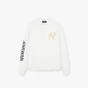 Represent Masking Tape Initial Long Sleeve T-Shirt - Flat White> T-Shirts
