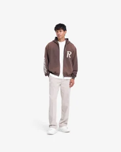 Represent Masking Tape Initial Zip Hoodie -><noscript><img width=