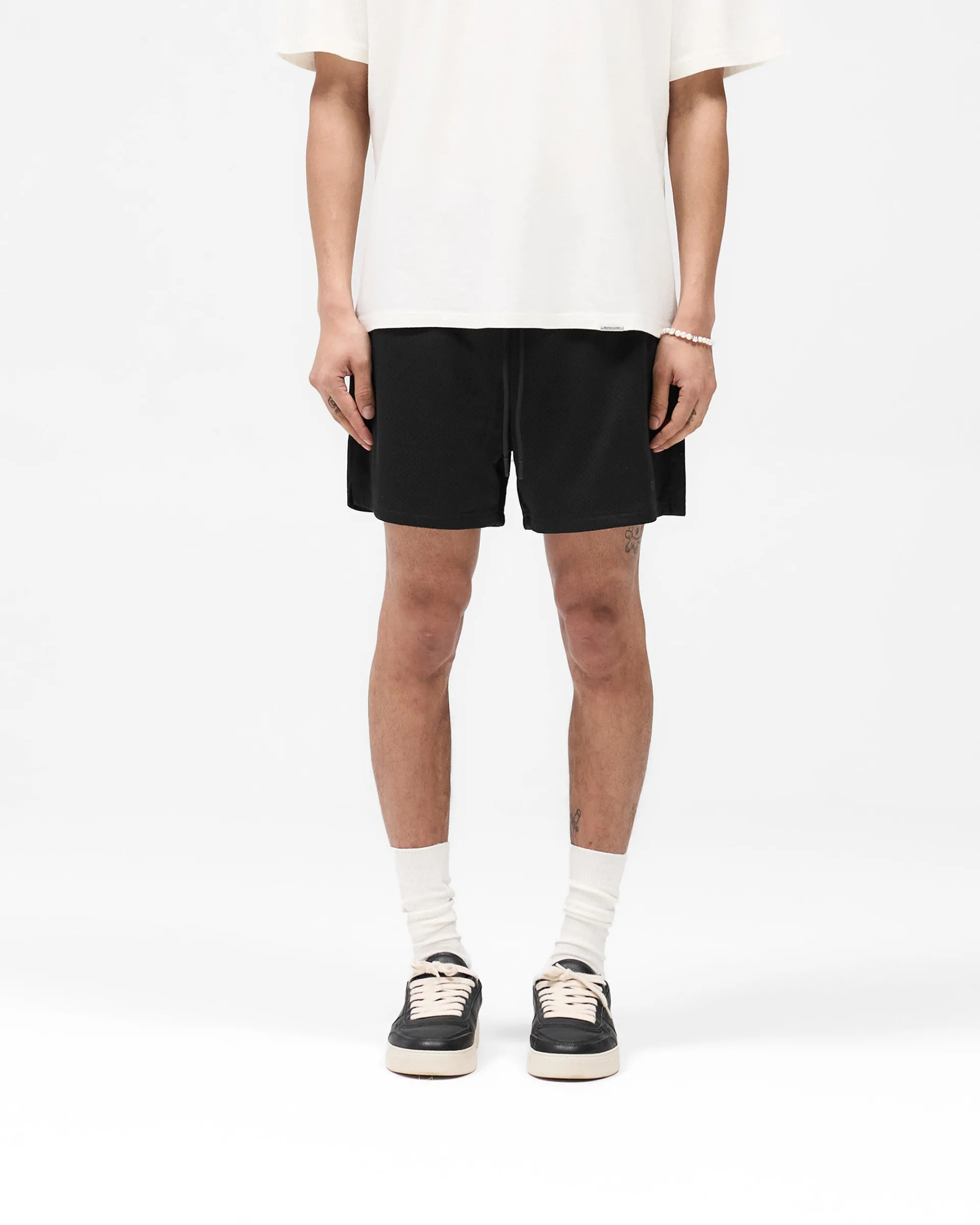 Represent Mesh Short - Jet Black> Shorts