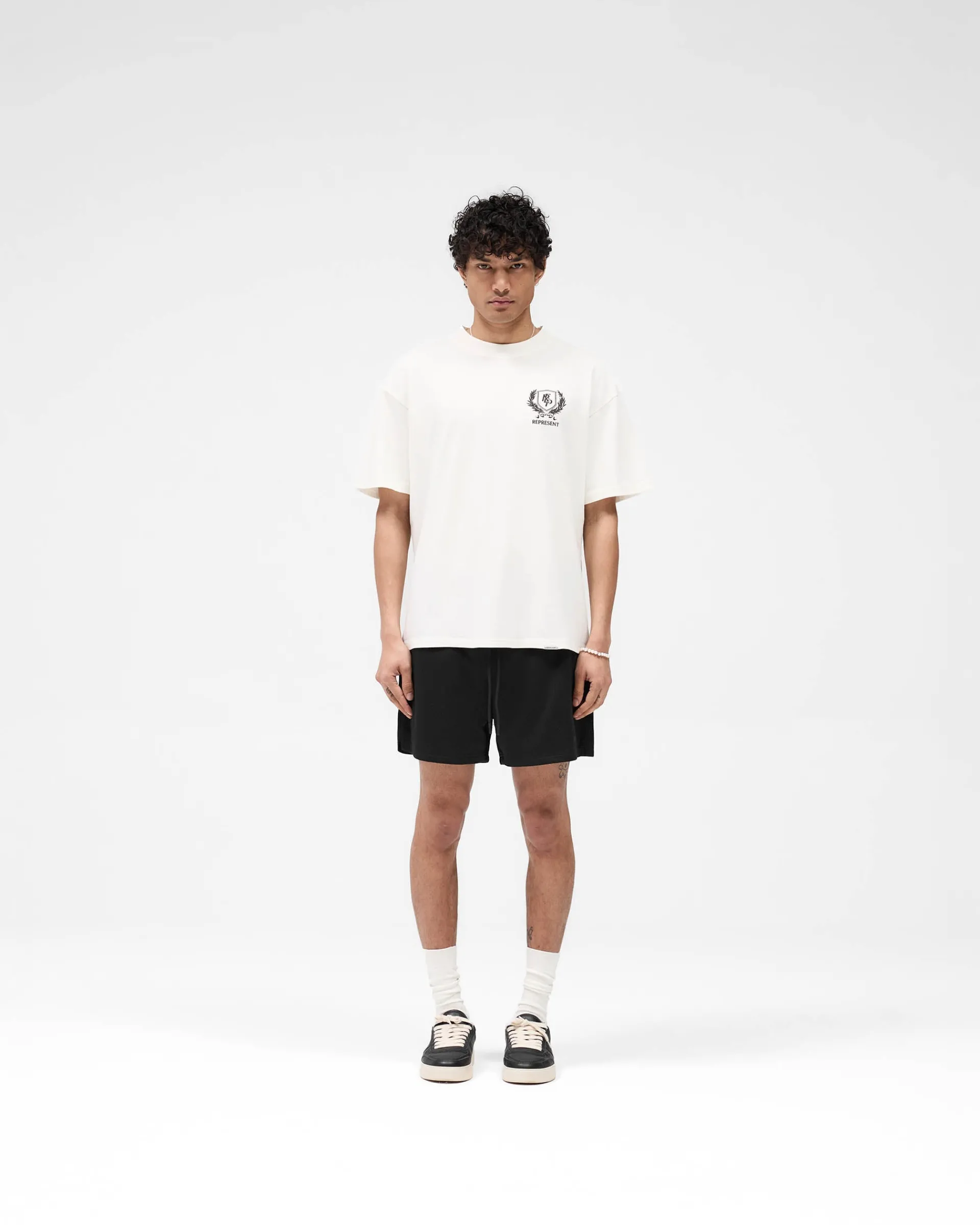Represent Mesh Short - Jet Black> Shorts