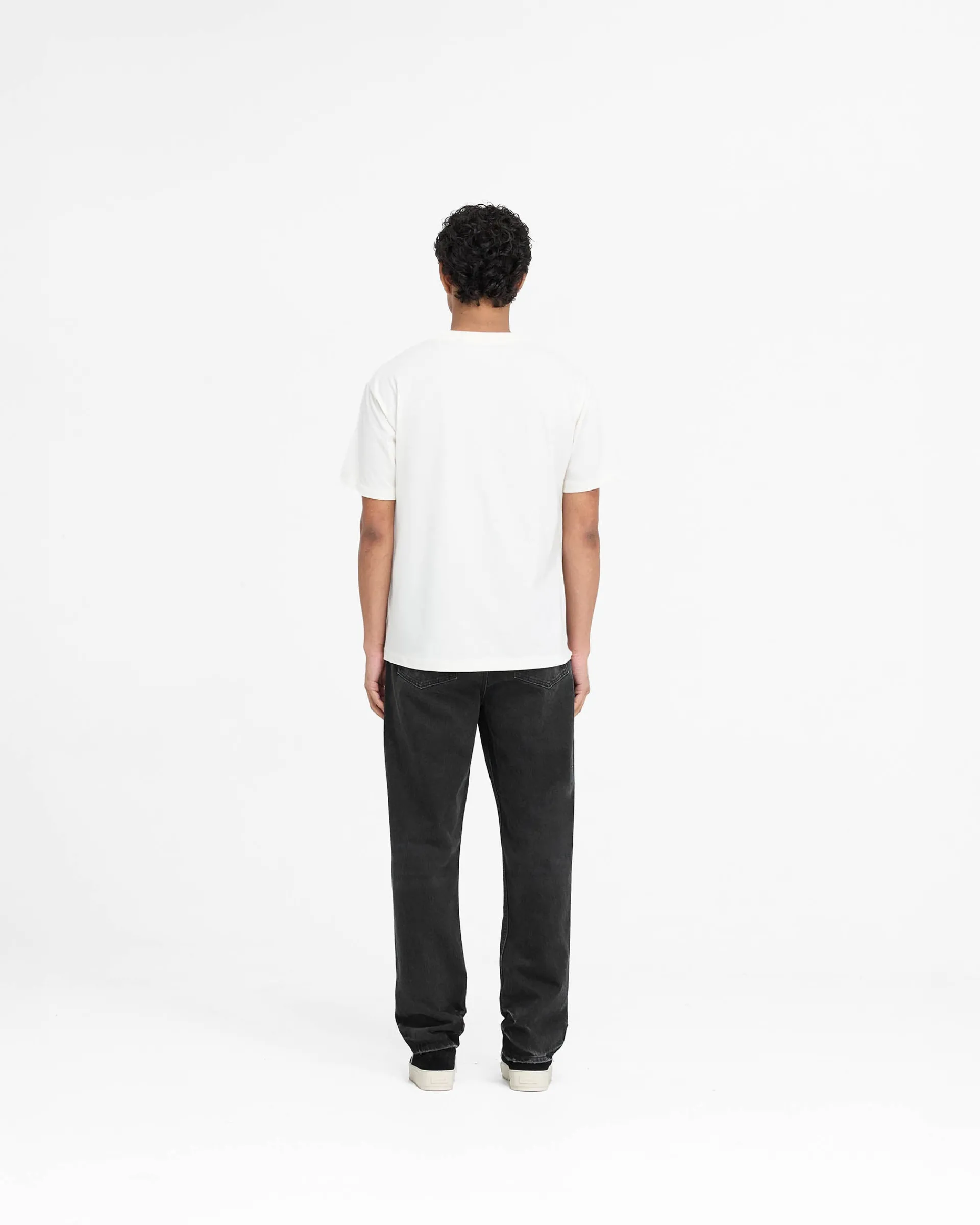 Represent Metal Initial R T-Shirt - Flat White> T-Shirts