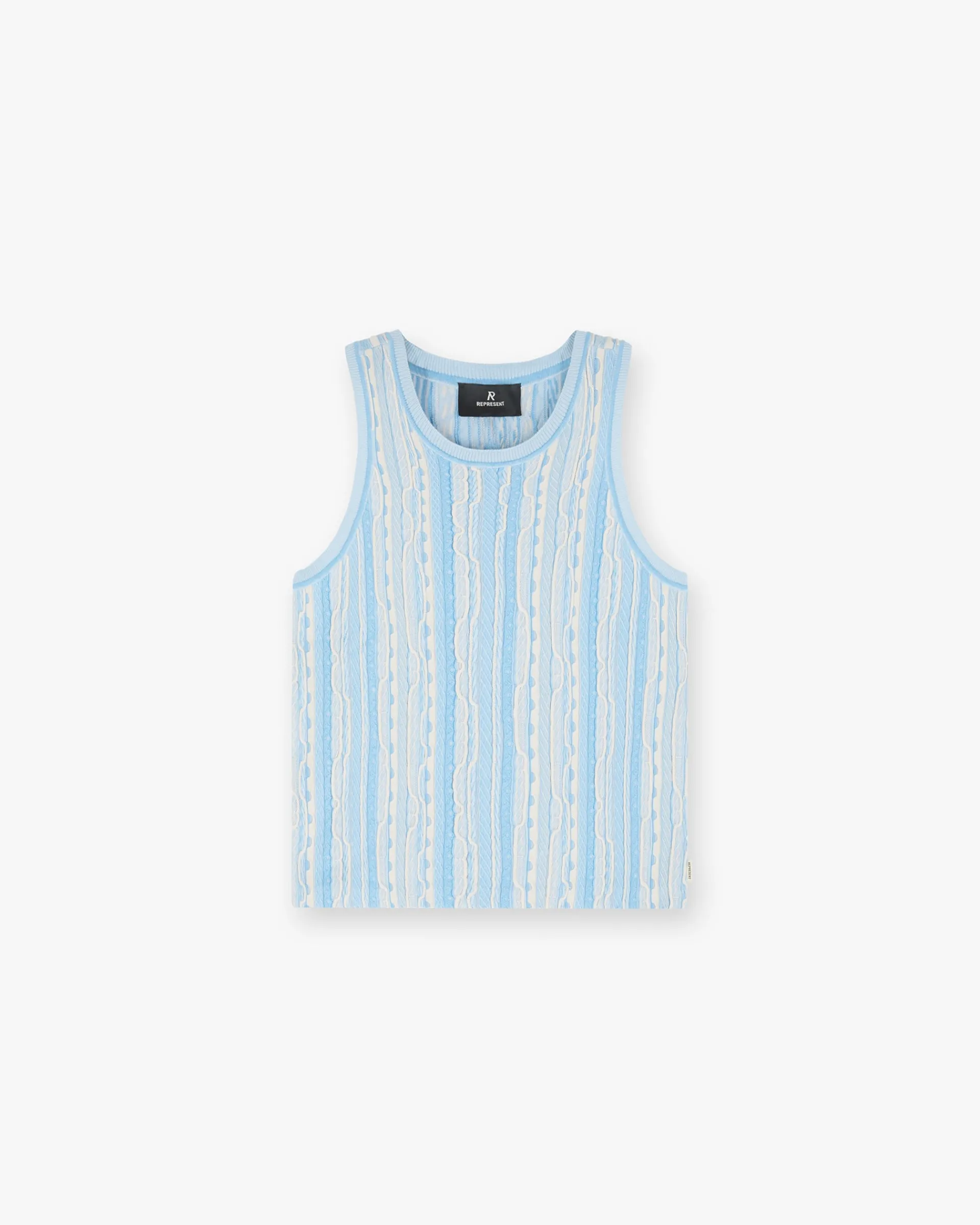 Represent Mixed Knit Vest - Royal Blue> Knitwear | Vests