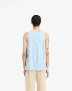 Represent Mixed Knit Vest - Royal Blue><noscript><img width=