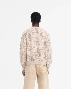 Represent Monogram Knit Sweater -><noscript><img width=