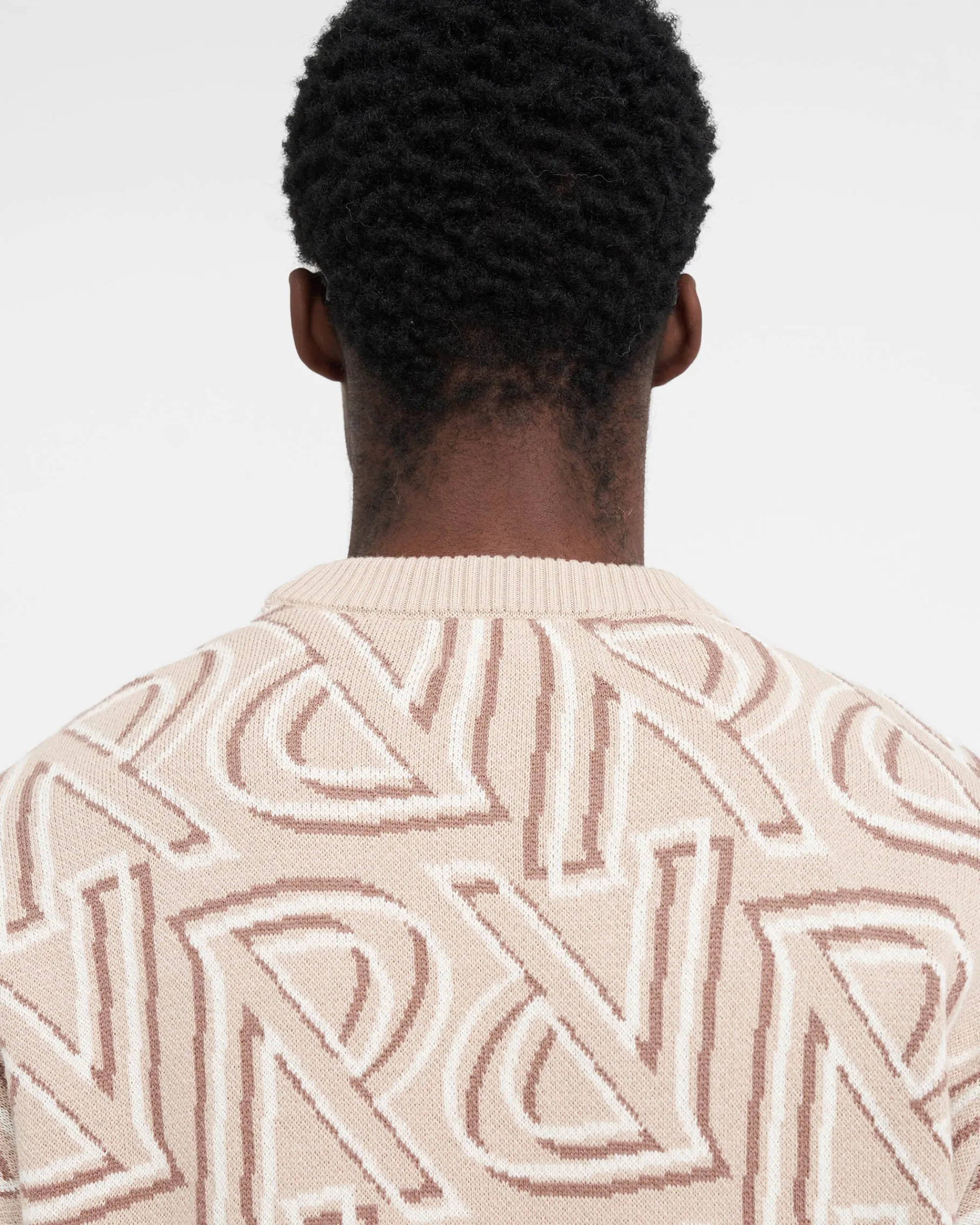 Represent Monogram Knit Sweater -> Knitwear
