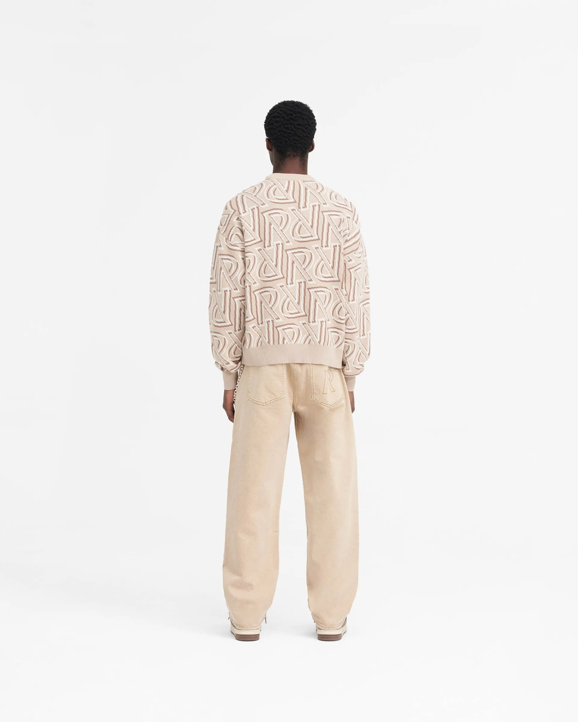 Represent Monogram Knit Sweater -> Knitwear