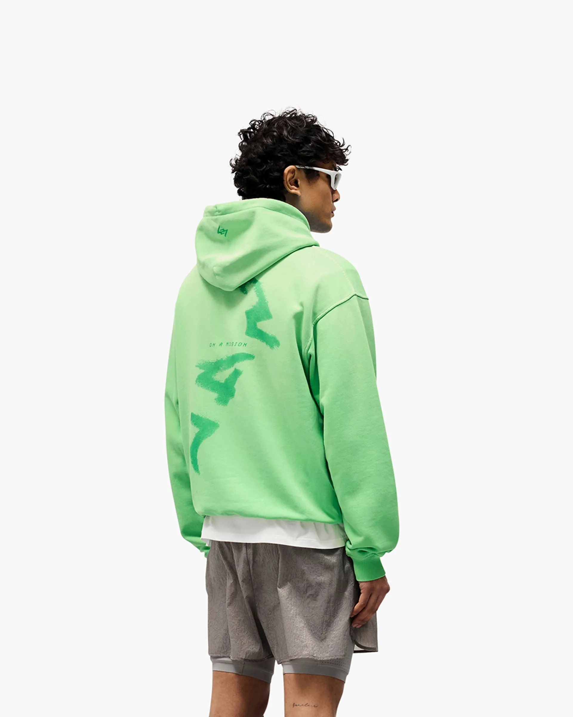 Represent 247 Motion Oversized Hoodie - Speed Green> Hoodies
