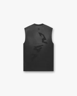 Represent 247 Motion Oversized Tank - Aged Black> T-Shirts