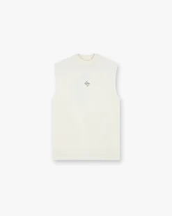 Represent 247 Motion Oversized Tank - Flat White> T-Shirts