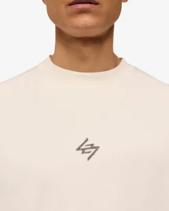 Represent 247 Motion Oversized T-Shirt - Flat White><noscript><img width=