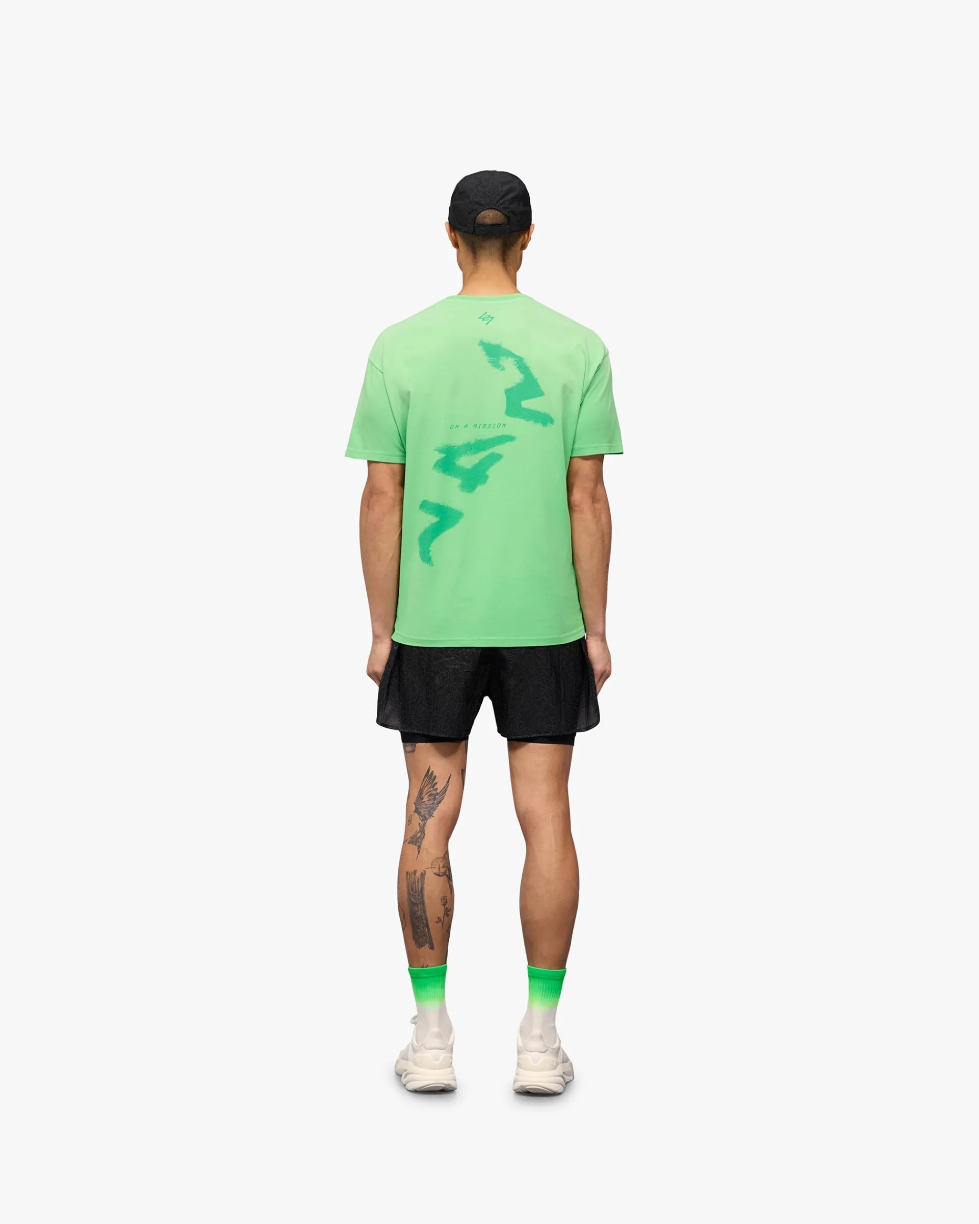 Represent 247 Motion Oversized T-Shirt - Speed Green> T-Shirts