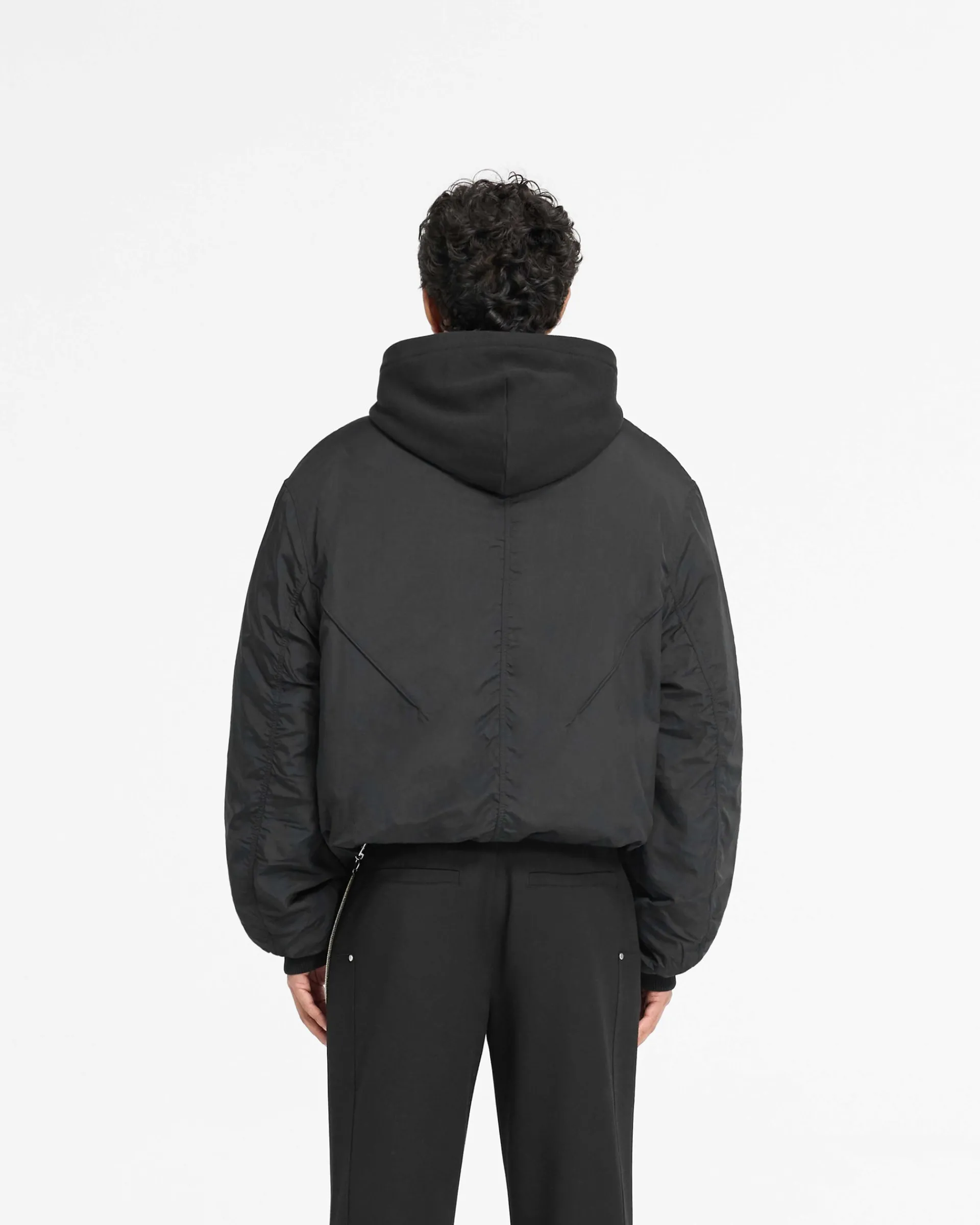 Represent Nylon Hooded Bomber Jacket -> Outerwear