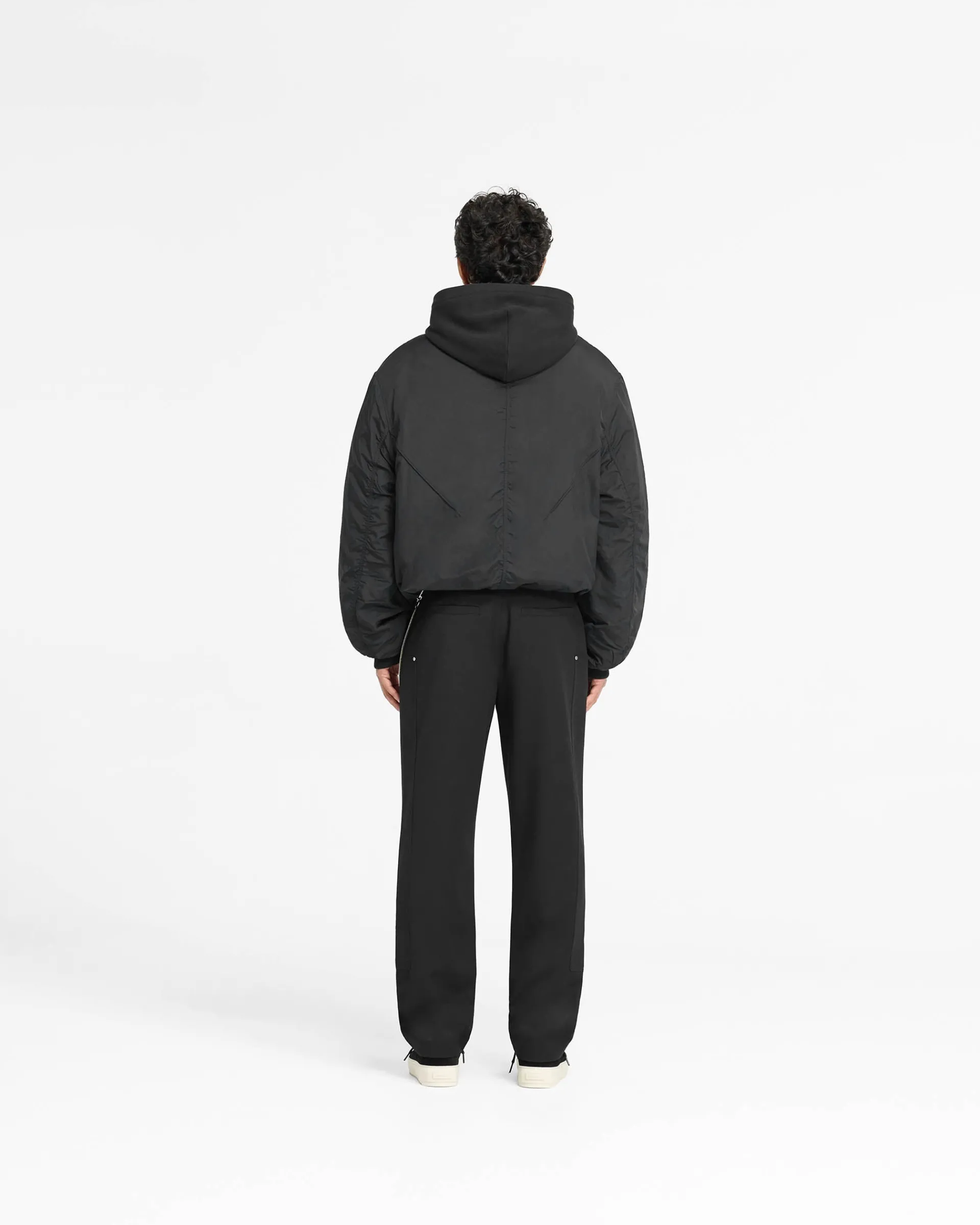 Represent Nylon Hooded Bomber Jacket -> Outerwear