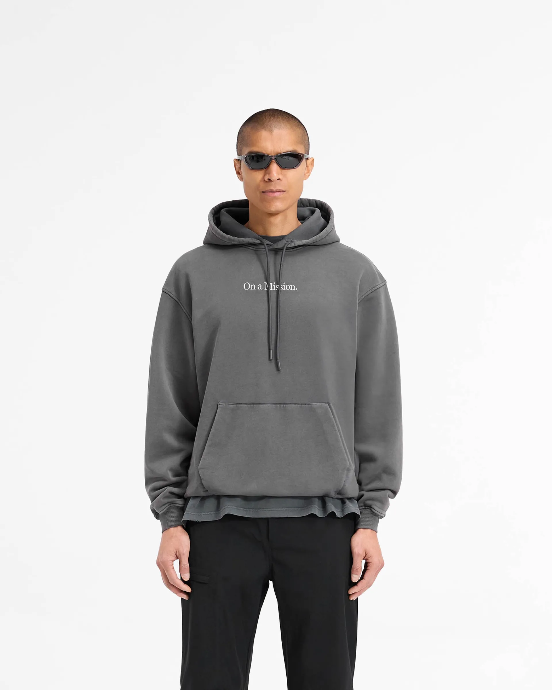 Represent 247 On A Mission Hoodie - Aged Black> Hoodies