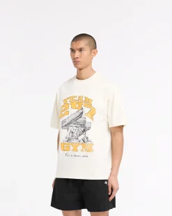 Represent 247 On His Shoulders T-Shirt - Antique White><noscript><img width=