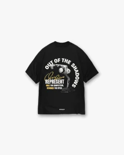 Represent Out Of The Shadows T-Shirt - Stained Black> T-Shirts
