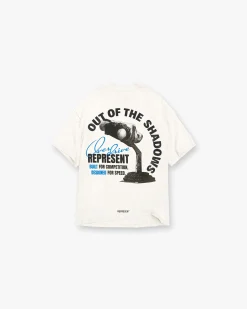 Represent Out Of The Shadows T-Shirt - Flat White> T-Shirts