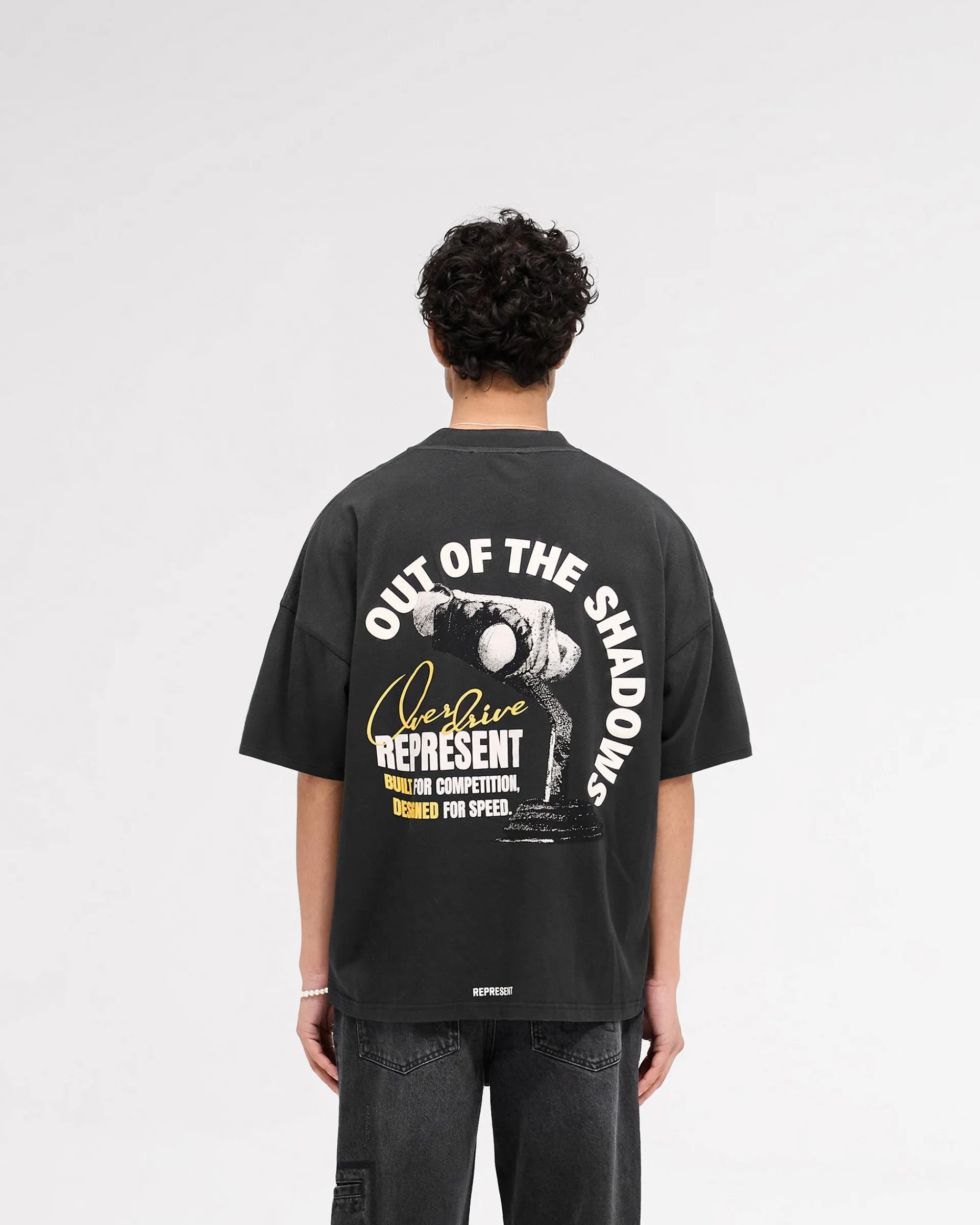 Represent Out Of The Shadows T-Shirt - Stained Black> T-Shirts