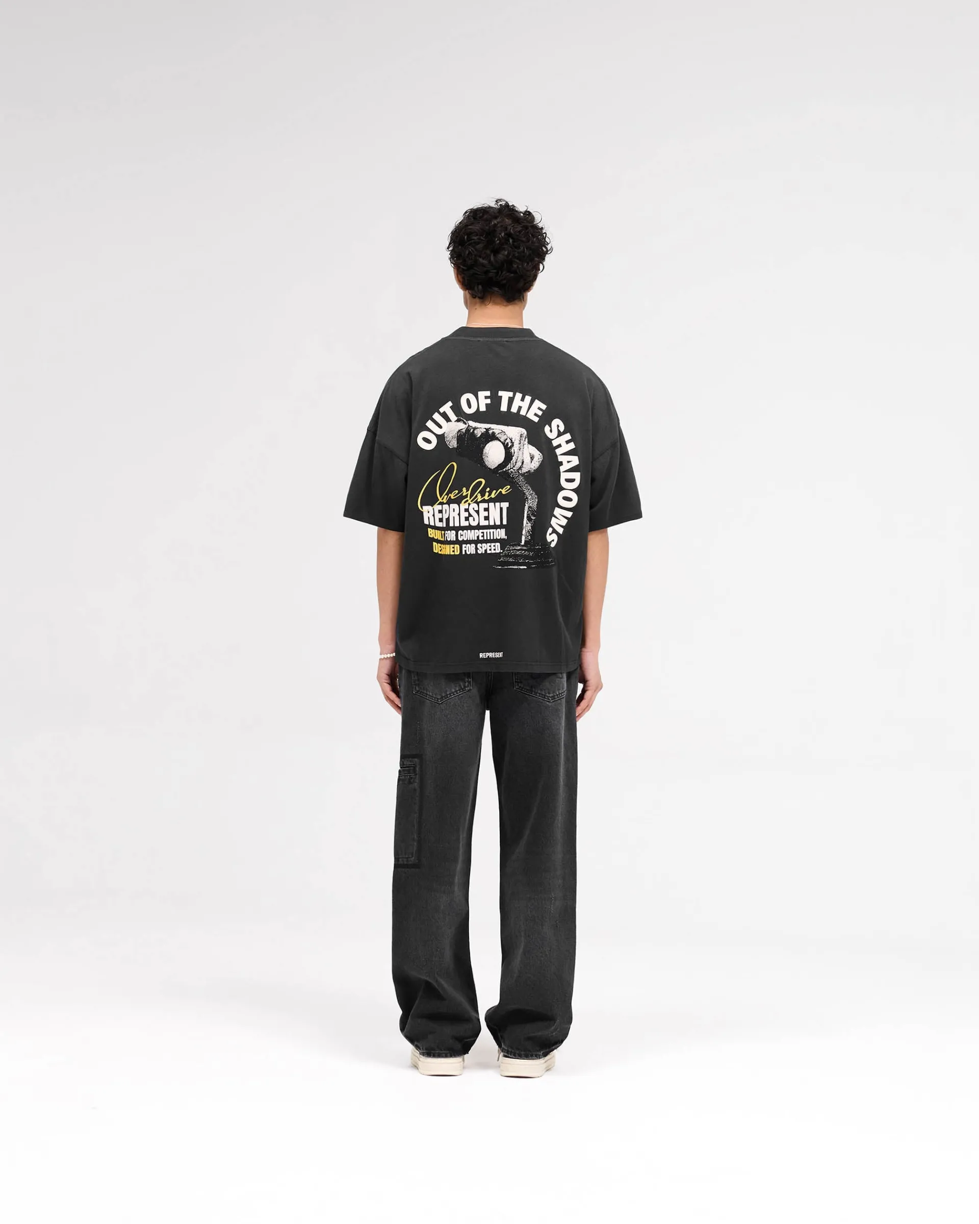 Represent Out Of The Shadows T-Shirt - Stained Black> T-Shirts