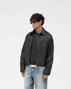 Represent Overdrive Leather Jacket -> Outerwear