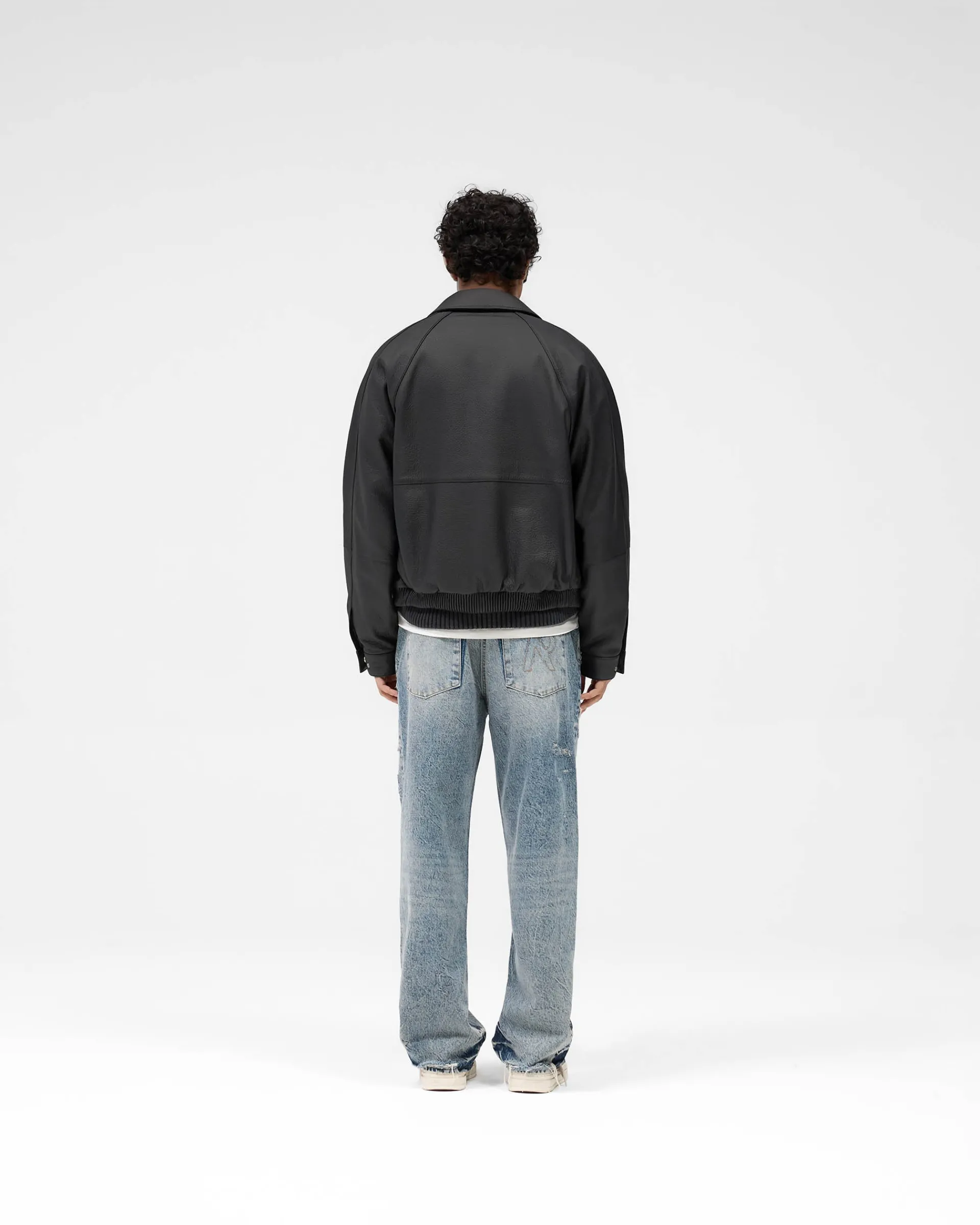 Represent Overdrive Leather Jacket -> Outerwear