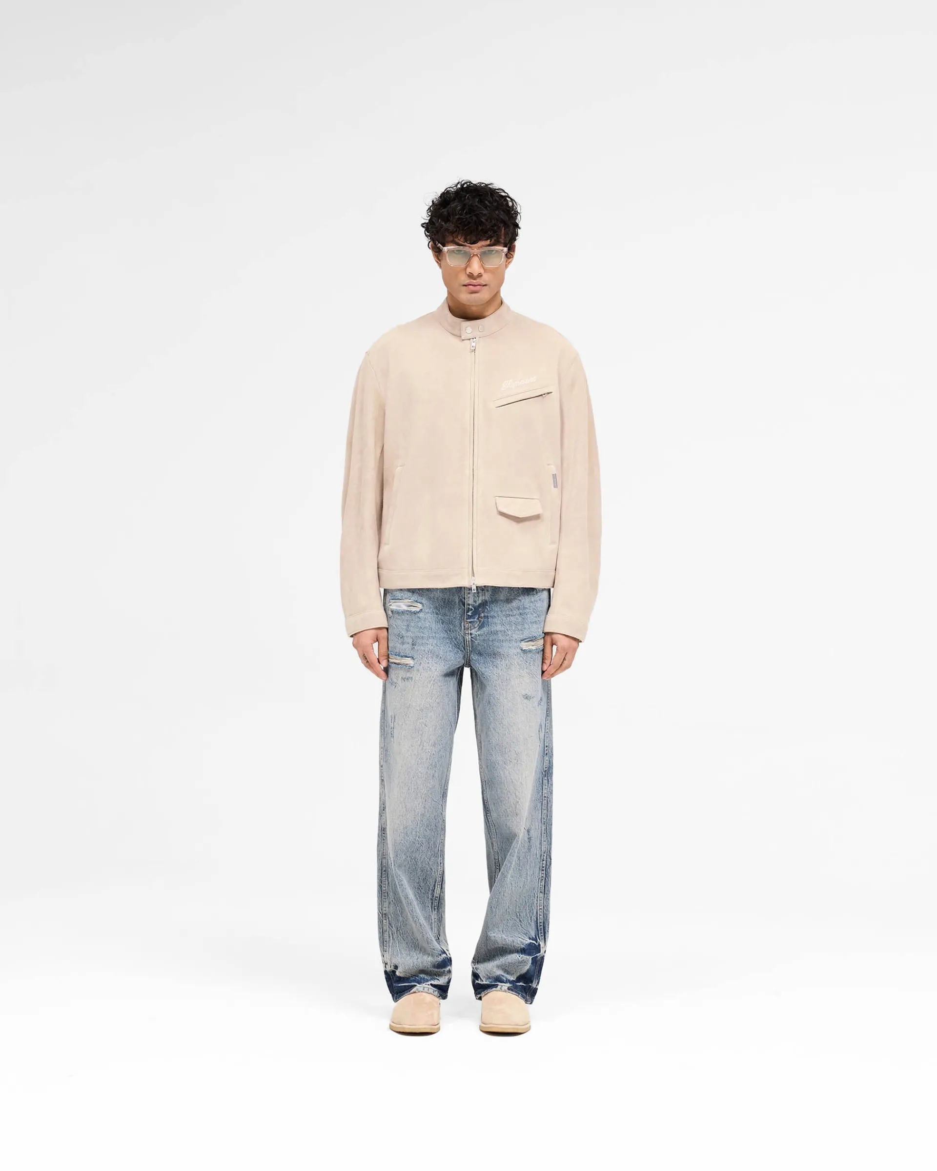 Represent Overdrive Suede Jacket -> Outerwear