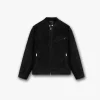 Represent Overdrive Suede Jacket - Jet Black> Outerwear