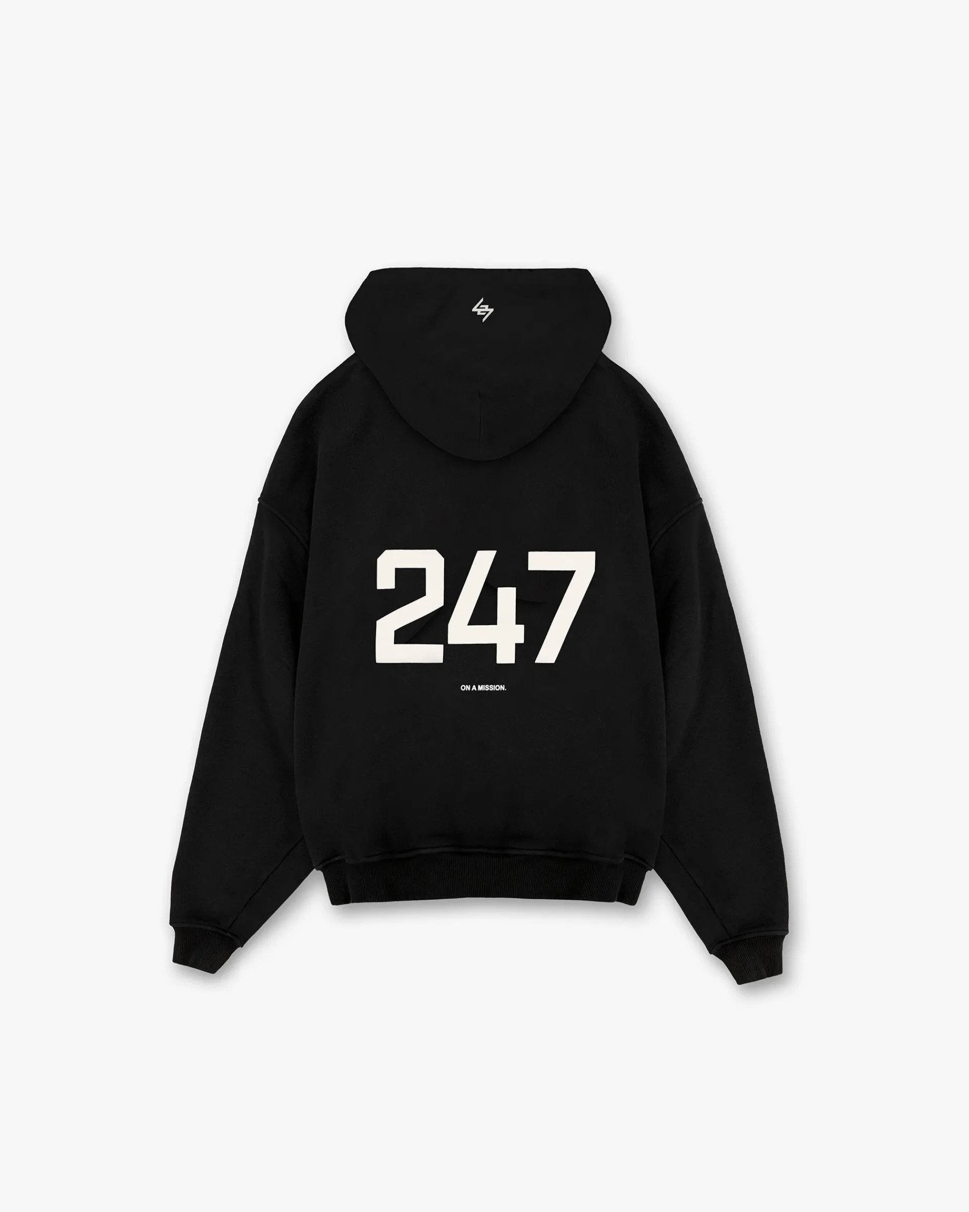 Represent 247 Oversized Hoodie - Jet Black> Hoodies