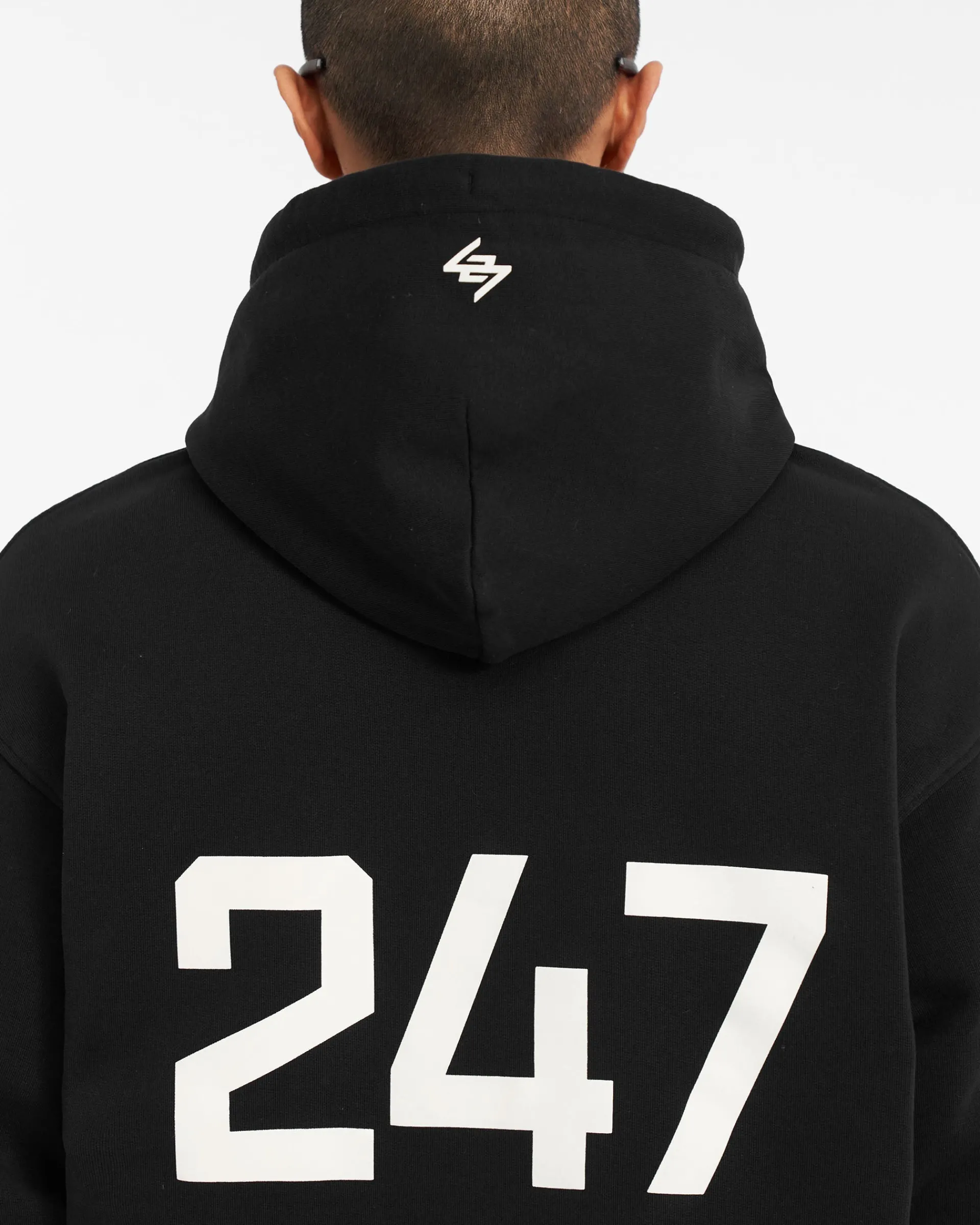 Represent 247 Oversized Hoodie - Jet Black> Hoodies