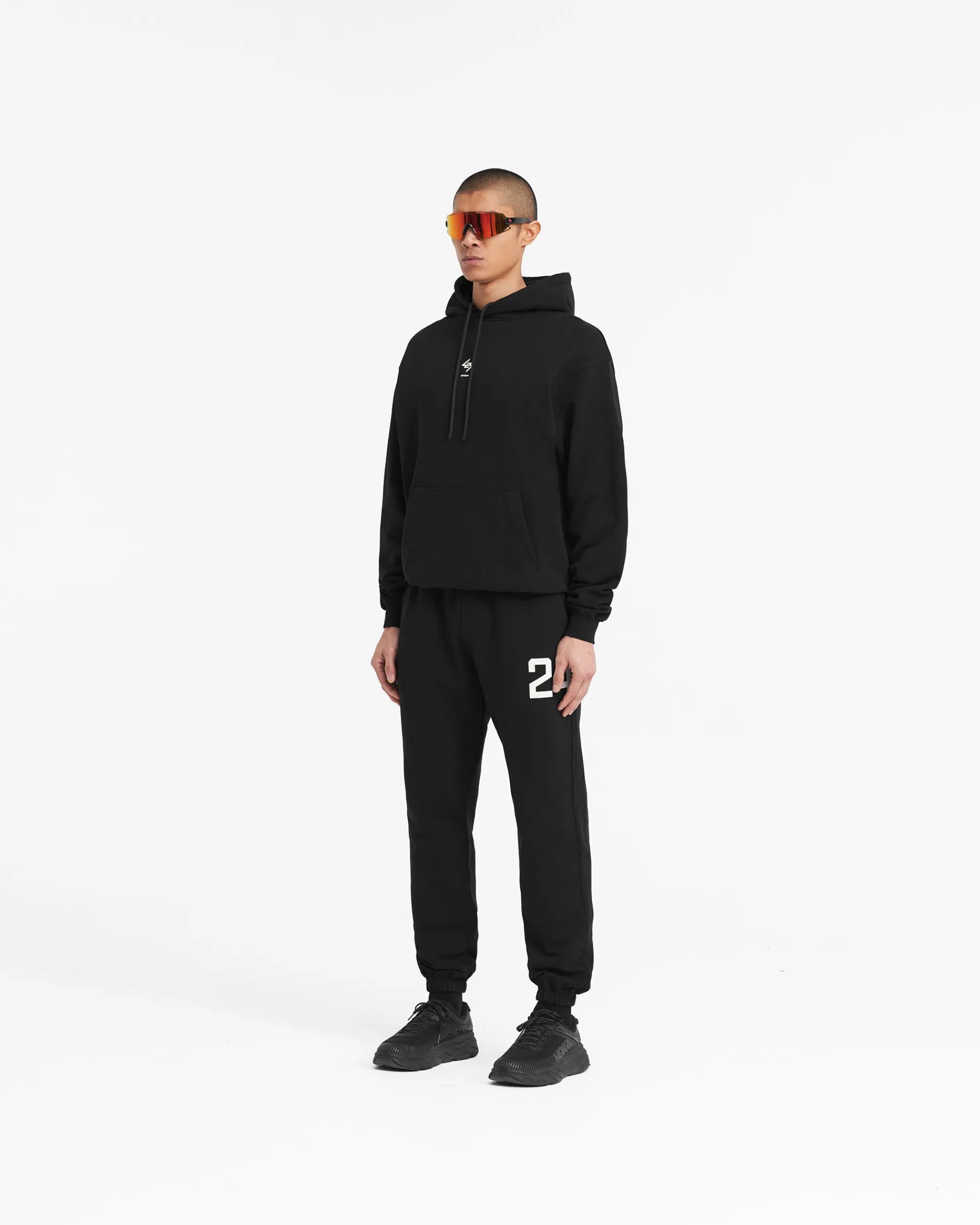 Represent 247 Oversized Hoodie - Jet Black> Hoodies