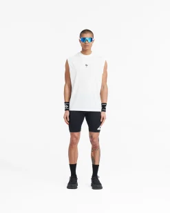Represent 247 Oversized Tank - Flat White><noscript><img width=
