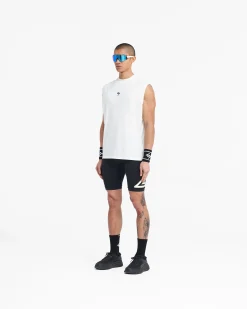 Represent 247 Oversized Tank - Flat White><noscript><img width=