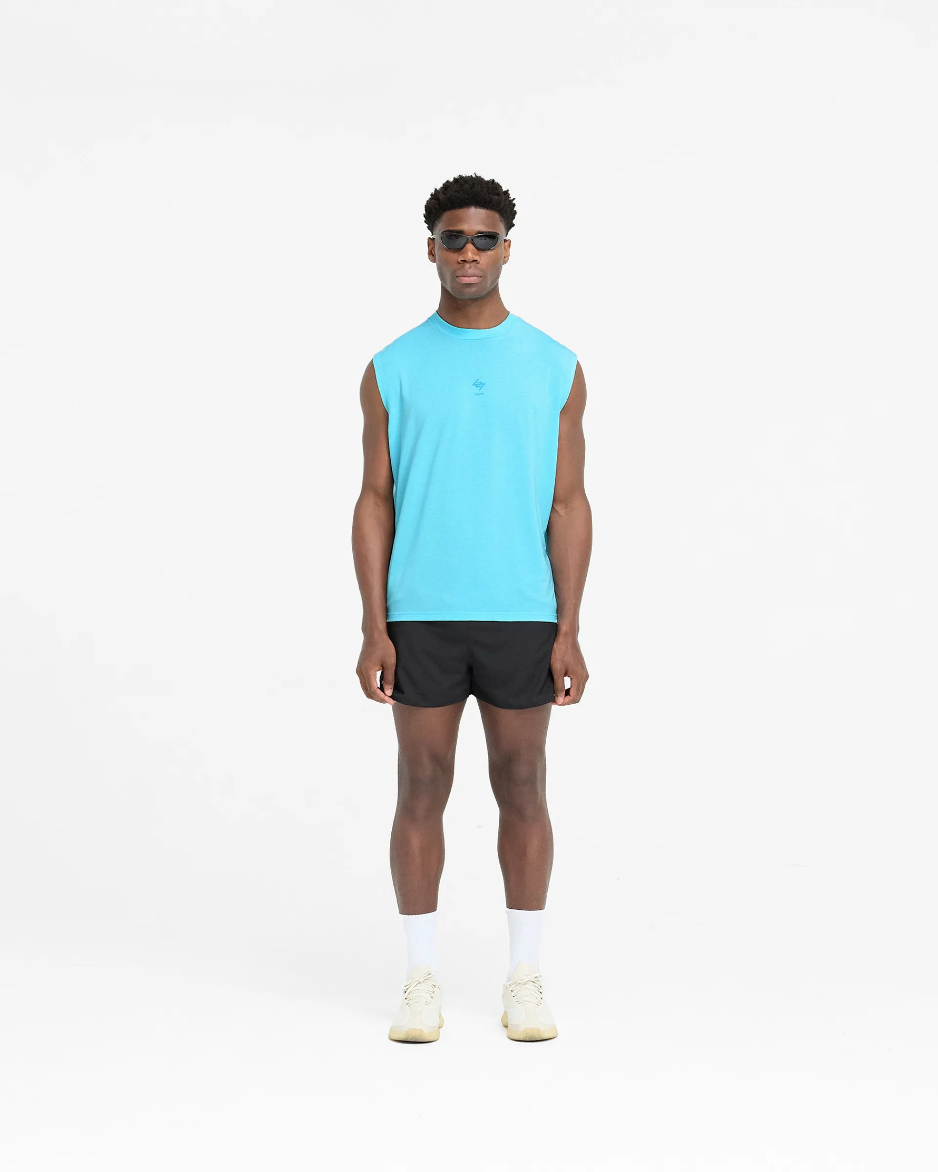 Represent 247 Oversized Tank - Ultra Blue> T-Shirts