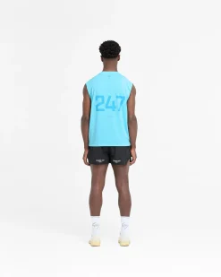 Represent 247 Oversized Tank - Ultra Blue><noscript><img width=