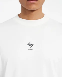 Represent 247 Oversized T-Shirt - Flat White><noscript><img width=