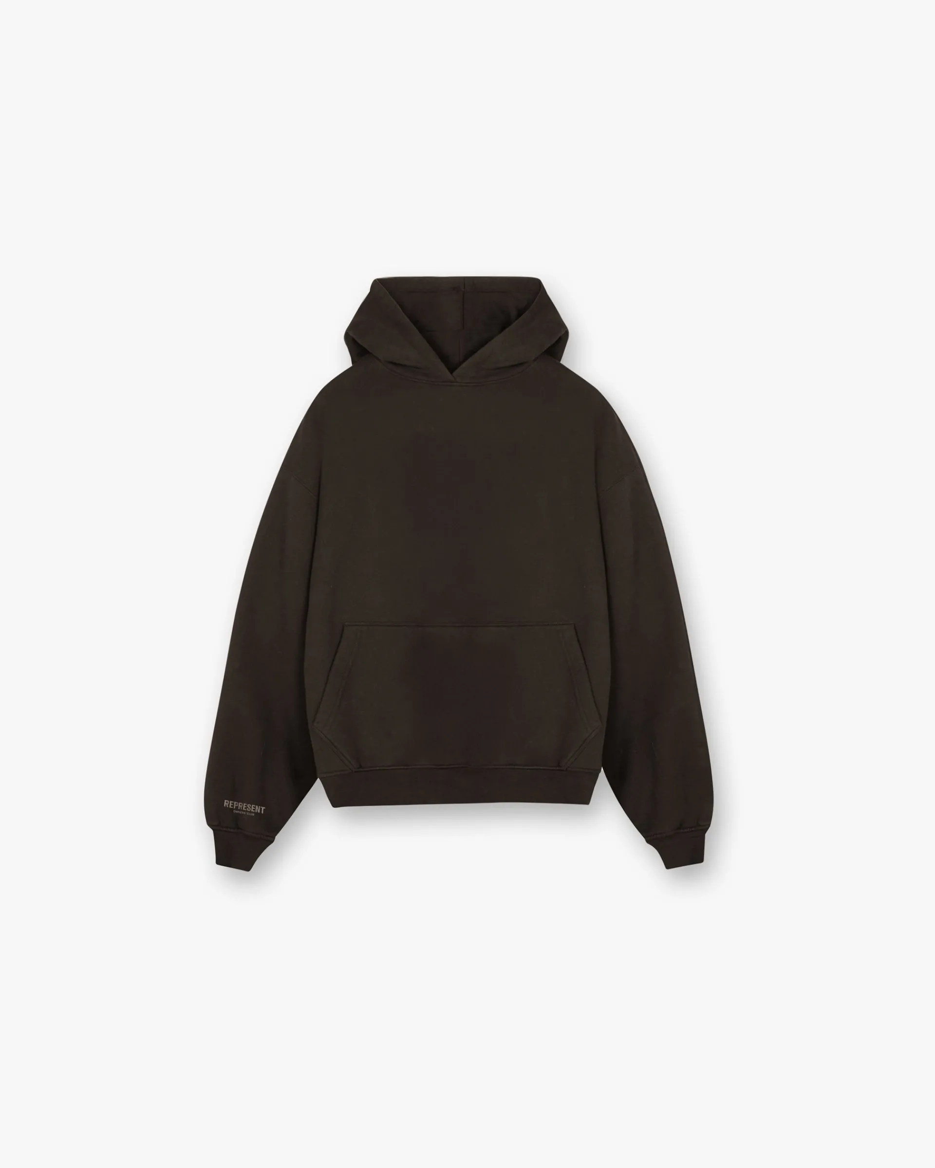 Represent Owners Club Boyfriend Hoodie - Black Coffee> Tops/Hoodies