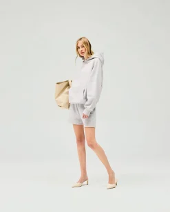 Represent Owners Club Boyfriend Hoodie - Grey Marl><noscript><img width=