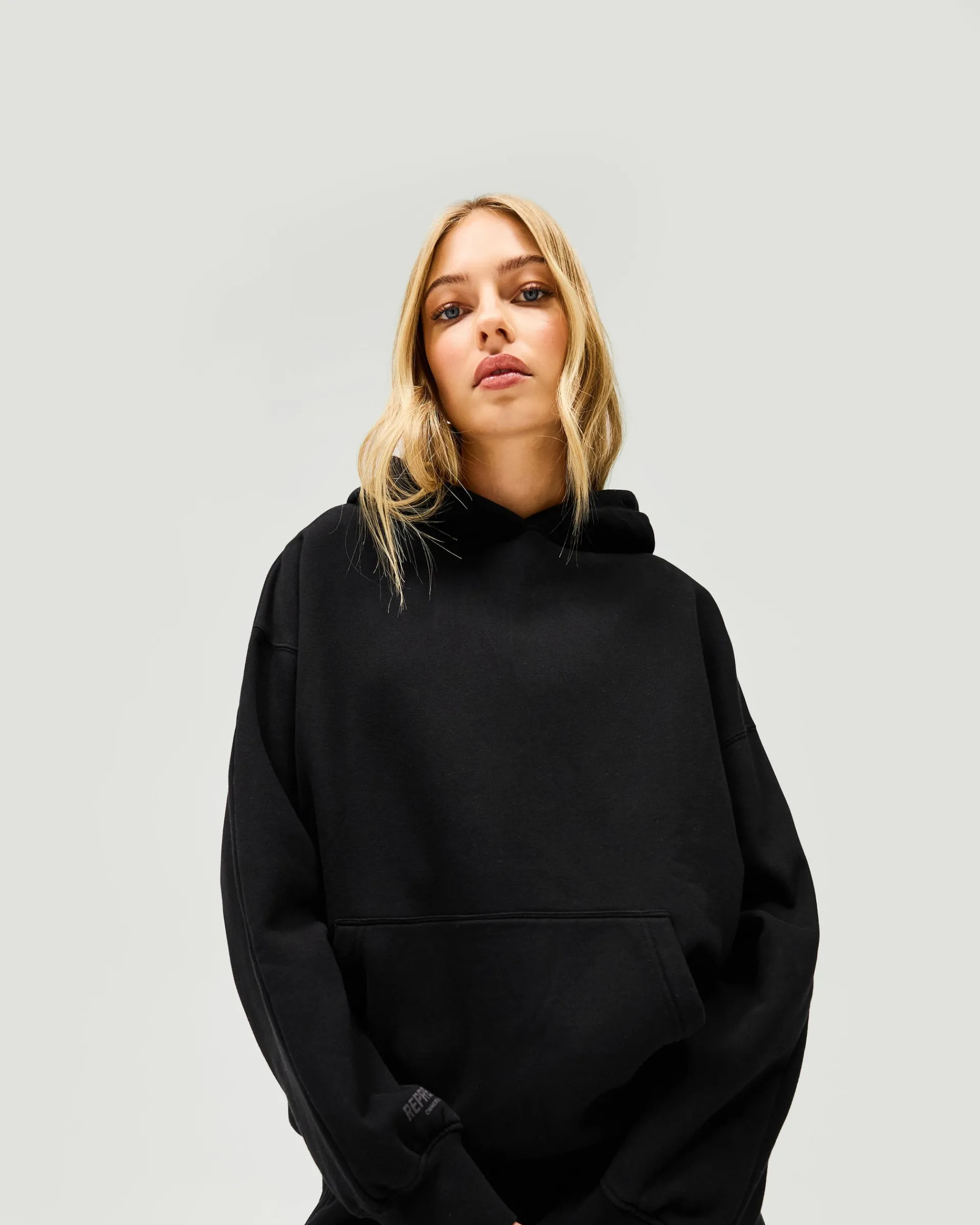 Represent Owners Club Boyfriend Hoodie - Jet Black> Tops/Hoodies