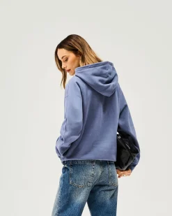 Represent Owners Club Boyfriend Hoodie - Steel Blue><noscript><img width=