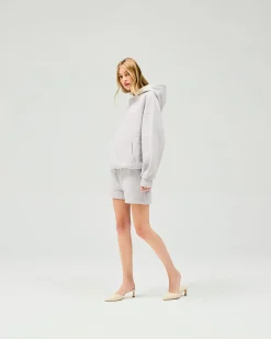 Represent Owners Club Boyfriend Hoodie - Grey Marl><noscript><img width=