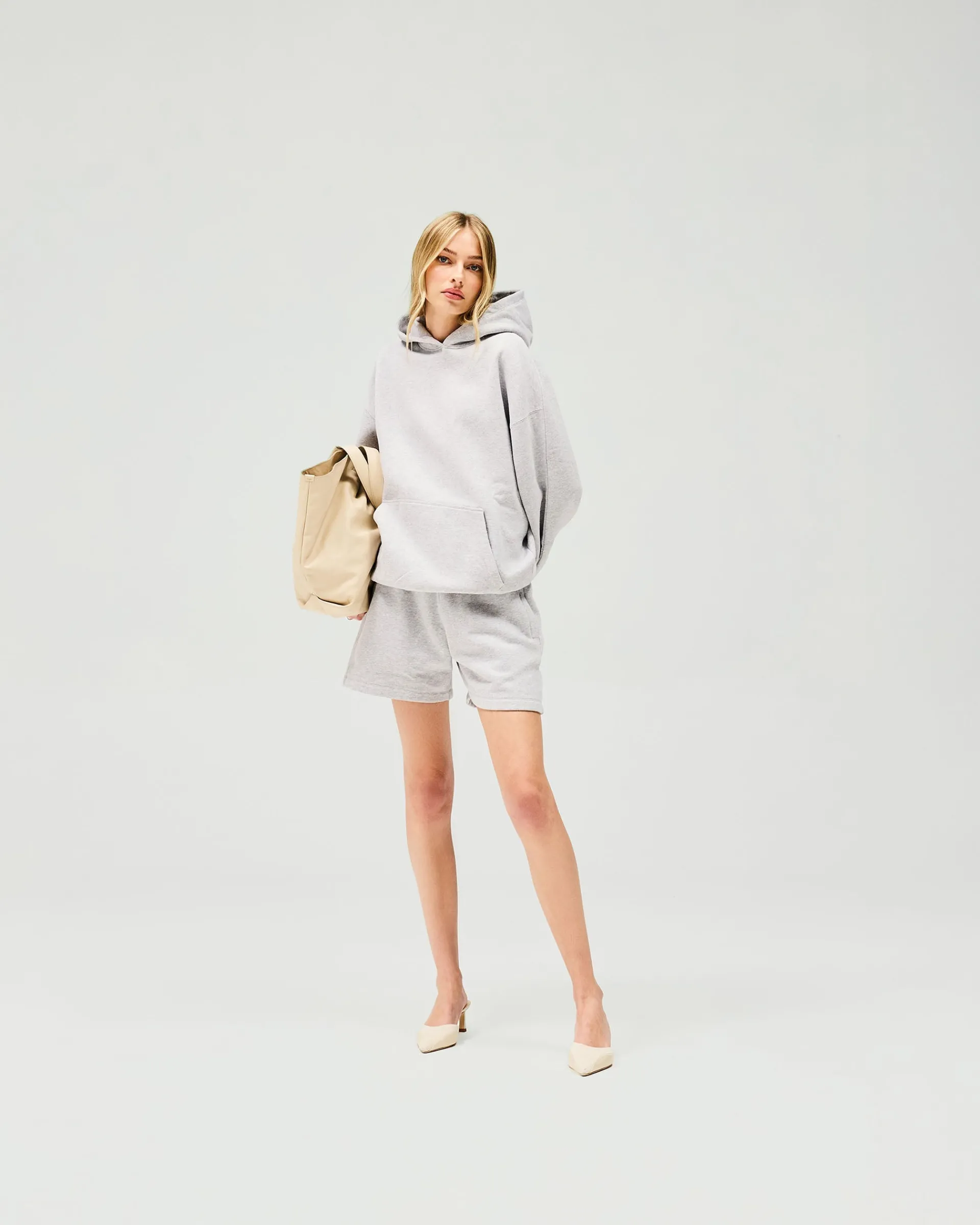 Represent Owners Club Boyfriend Hoodie - Grey Marl> Tops/Hoodies