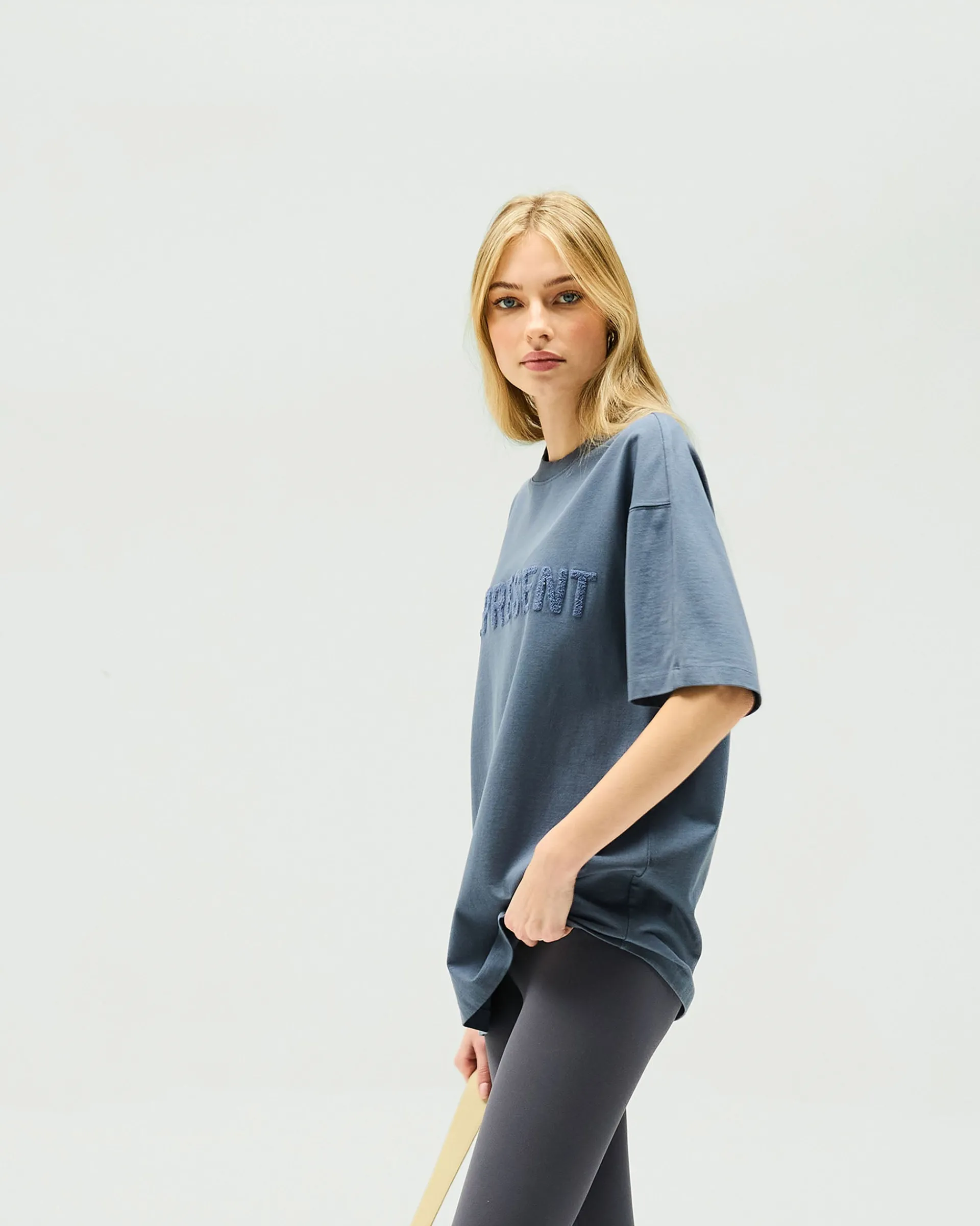 Represent Owners Club Boyfriend T-Shirt - Steel Blue> Tops/T-Shirts