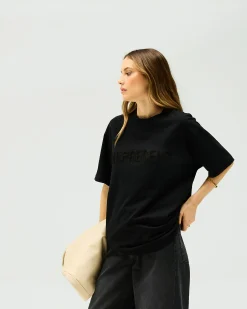 Represent Owners Club Boyfriend T-Shirt - Jet Black><noscript><img width=