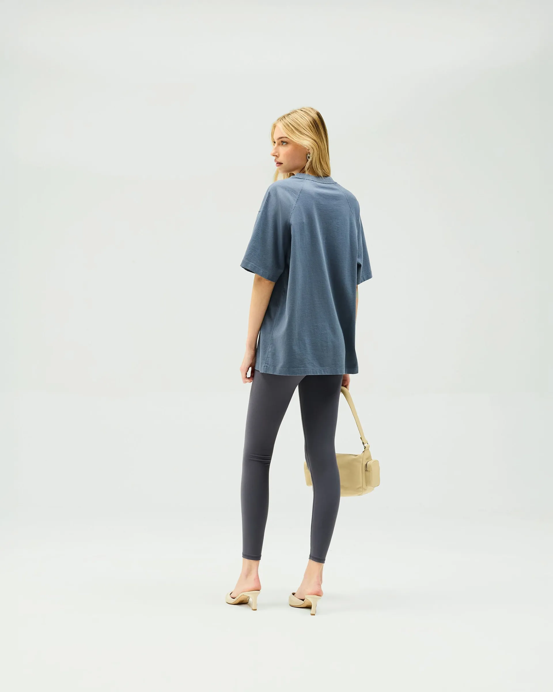 Represent Owners Club Boyfriend T-Shirt - Steel Blue> Tops/T-Shirts