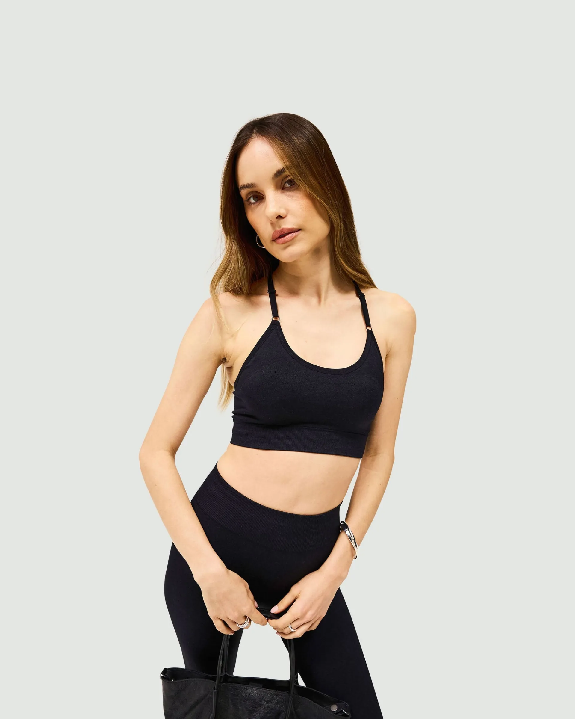 Represent Owners Club Contour Seamless Legging - Jet Black> Bottoms/Leggings