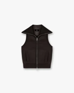 Represent Owners Club Gilet - Black Coffee> Outerwear